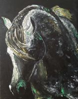 Tête de cheval arabe